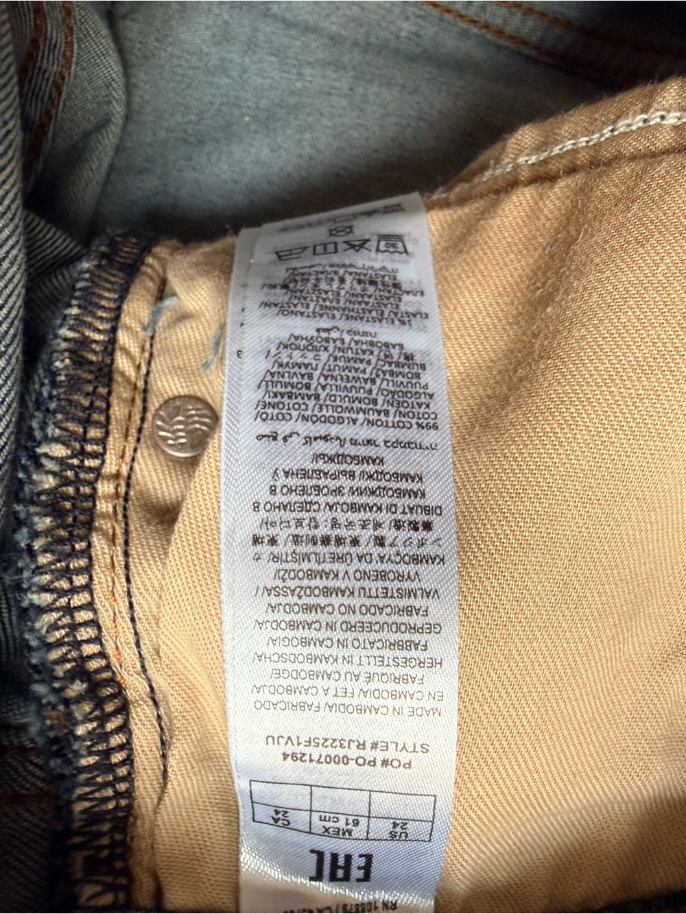 NWT Rag & Bone Dre Low Rise Boyfriend Jeans Size 24 Medium Wash - Picture 14 of 14